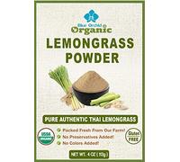 Lemongrass Powder 4 OZ - Organic Dried Thai Spice Herb - Freshly Ground Lemon Grass Stalks - Culinary Grade Seasoning for Cooking and Tea