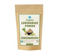 Lemongrass Powder | Organic Dried Thai Spice Herb | Freshly Ground Lemon Grass Stalks | Culinary Grade Seasoning for Cooking and Tea (4 OZ)