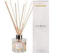 Lemongrass Reed Diffuser 100ml | Zingy, Fresh & Energising | 10 Natural Fibre Reeds | Vegan & Paraben Free | 2+ Months | Handmade in UK - Fosse Living