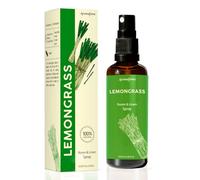 Lemongrass Room Linen & Pillow Spray by Aromafume | 100ml/3.38 fl oz | with Pure Lemongrass Essential Oil | Aromatherapy Spray for Relaxation, Sleep & Stress Relief | Mist for Bedding, Fabrics