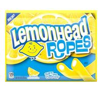 Lemonhead Ropes, Candy, Lemon, Tart and Citrusy, Soft and Chewy, 9 oz