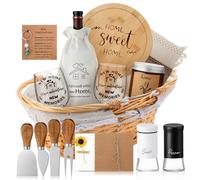 LemonRoad 17 Pcs House Warming Gifts New Home Housewarming Gift Baskets for Christmas Home Buyers Xmas Kitchen Favors House Agents Closing Favors for Women Men Couples Newlywed Friends