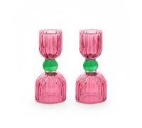 LemonRoad 2 Pcs Cocktail Measuring Jigger, 1.3 oz 0.7 oz Double Sided Jigger for Bartending Glass, Pink Cocktail Measuring Cup for Home Decoration, Bar Drink, Kitchen, Bartender Tools