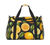 lemons and oranges Print Daily essentials Large Capacity Hand Carry Bag for Weekend Getaways style Bags
