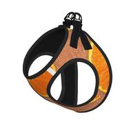 Lemons And Oranges Print Reflective No Choke Pet Vest Harness,Adjustable Soft Padded Dog Harness With Easy Control Handle