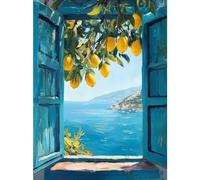 Lemons Diamond Art, Landscape Diamond Painting Arts and Crafts 12x16in