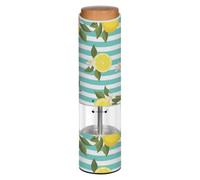 Lemons Flowers Electric Pepper Grinder Auto Mill