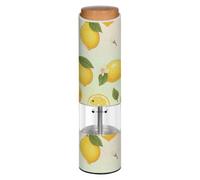 Lemons Flowers Electric Pepper Grinder Mill