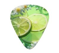 Lemons in the water Guitar picks in thin, medium, and thick sizes, 12-piece set, suitable for electric guitar and various instruments