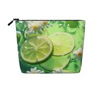 Lemons in the water Women's toiletry and cosmetic bag, unisex toiletry storage bag, personal care storage bag