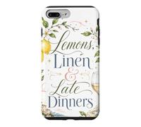 Lemons Linen and Late Dinners Italian Summer Amalfi Coast Case for iPhone 7 Plus/8 Plus