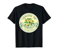 Lemons or Limoncello? You Decide. Optimist/Pessimist Value Graphic T-Shirt, Men, Black, XL