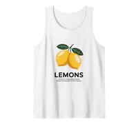 Lemons Picked At Peak Brightness Fresh Vintage Farmer Retro Tank Top