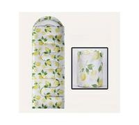 (Lemons) Portable Envelope Sleeping Bag, All Seasons Universal Surface Waterproof, Inner Cotton Warm Sleeping Bag
