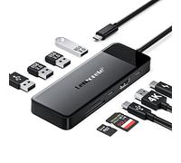 Lemorele USB C Hub - 9 in 1 Multiport Adapter with 4K HDMI, 3 USB 3.0, PD 100W, SD/TF, Docking Station for MacBook, iPad, Windows