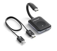 Lemorele Wireless HDMI Transmitter and Receiver - Supports 8 TXS to 1 RX Max, 5G/2.4G 50M HDMI Radio Transmission for Streaming Video Audio File from Laptop, PC to HDTV, Projector
