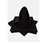 Lemos Home Cotton Fabric Napkin 45 x 45 cm Napkin Pack of 4 (Black)