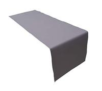 Lemos Home Cotton Table Runner Table Cloth, Table Cloth. Wide (Anthracite)