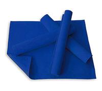 Lemos Home Place Mat Set of 4 Approx. 46 x 36 cm Cotton Many Colours (Blue)