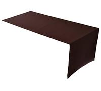 Lemos Home Table Runner Table Linen 100% Cotton Collection Concept Choice of Colours and Sizes (Table Runner - 45 x 120 cm, Chocolate)
