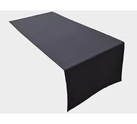 Lemos Home Table Runner Table Linen Made from 100% Cotton Collection Concept, Choice of Colours and Sizes (Table Runner - 45 x 150 cm, Anthracite)