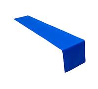 Lemos Home Table Runner, Table Linen Made from 100% Cotton, Concept Collection, Choice of Colours and Sizes (Table Runner - 40 x 250 cm, Royal Blue)