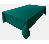 Lemos Home Tablecloth, Table Linen, 100% Cotton, Concept Collection, Choice of Colours and Sizes (Tablecloth - Oval 150 x 400 cm, Fir Green)
