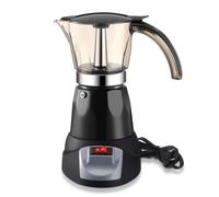 Lemosae italian coffee pot electric moka maker classic stovetop espresso 6 cup aluminum coffe mocha with detachable base makers portable machine 300ml cafeteras