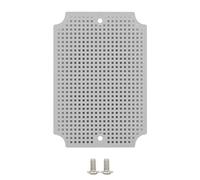 LeMotech Mounting Plate for Junction Box, ABS Plastic Internal Panel w/Screws for Installation on Electrical Box with Latches 7.2"x5.2"