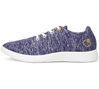 LeMouton Classic Women's Wool Shoe | Comfortable Lightweight | Walking Lace Up Sneaker blue Size: 6 UK