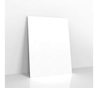 Lempac White All Board Envelopes with Red Rip Strip 100 Pack - Strong 350gsm Rigid Mailers for Secure Document Protection, Business Postal Mailing Solution for Important Papers & Items - 330mm x 248mm