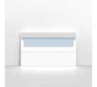 Lempac White Blue Opaque Business Envelopes with Self-Seal Flap 500 Pack - 90gsm Recycled Paper Mailers in DL & C4 Sizes - Quality Office Stationery for Corporate & Commercial Use - DL