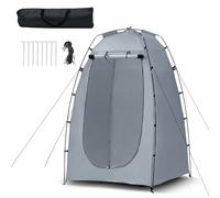LEMROE Beach Changing Tent Waterproof Portable Privacy Toilet Tent for Outdoor Shower Dressing Sunshade Easy Setup Fishing Sun Shelter for Camping Backpack Travelling (grey1)