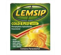 Lemsip Cold & Flu Lemon Flavour Sachets 5