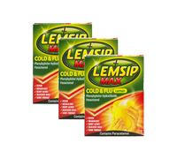 Lemsip Max Cold & Flu Lemon Hot Drink 15 Sachets