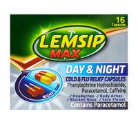 Lemsip Max Day & Night, Flu Relief Capsules