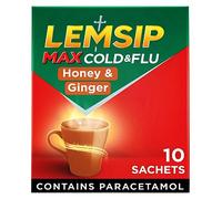 Lemsip Max Honey & Ginger Powder For Oral Solution - 10 Sachets