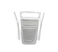 LEMST Interior Mouldings Car Console Gear Shift Water Cup Panel Cover Trim for A Class W176 CLA C117 GLA X156 2013 2014 2015 2016 2017 2018(Silver)