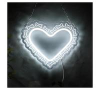 LEMST Sign Lamp Love Bones Neon, USB Powered Dimmable Neon, Suitable for Pet Shops, Cafes, Party Wall Decorations 26.9x31.75cm
