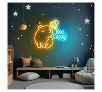 LEMST Signs Lamp Bee Cappy Neon Sign