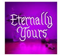 LEMST Signs Lamp Eternally Yours Neon Sign