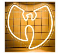 LEMST Signs Lamp Hip Pop Music Neon Sign Wall Decor Dimmable Rap Fans Neon Light for Bedroom Bar Pub Party Decor 33x30cm(A)