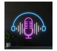 LEMST Signs Lamp Live On Air Neon Sign Light Dimmable USB Powered for Wedding Birthday Backdrop Kids Teens Aesthetic Bar Beer Club Night Lamp 38cmx22cm
