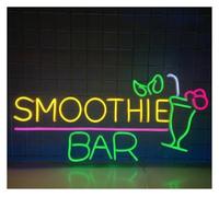 LEMST Signs Lamp Smoothie Bar LED Neon Sign