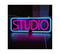 LEMST Signs Lamp Studio Neon Sign, Light for Recording Room, Music Studio, Streaming, Party, Club, Podcast Wall Decor 37cmх15cm