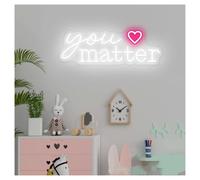 LEMST Signs Lamp You Matter LED Neon Sign Dimmable
