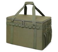 Lemubeane Tactical Camping Storage Bag - 46L Utility Tote Bag Trunk Organizer (Army Green)