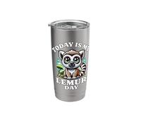 Lemur Day Madagascar Lemurs Stainless Steel Insulated Tumbler