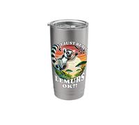 Lemur Lover Madagascar I Really Like Lemurs Stainless Steel Insulated Tumbler