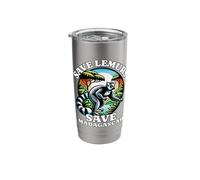 Lemur Lover Save Madagascar Save Lemurs Stainless Steel Insulated Tumbler